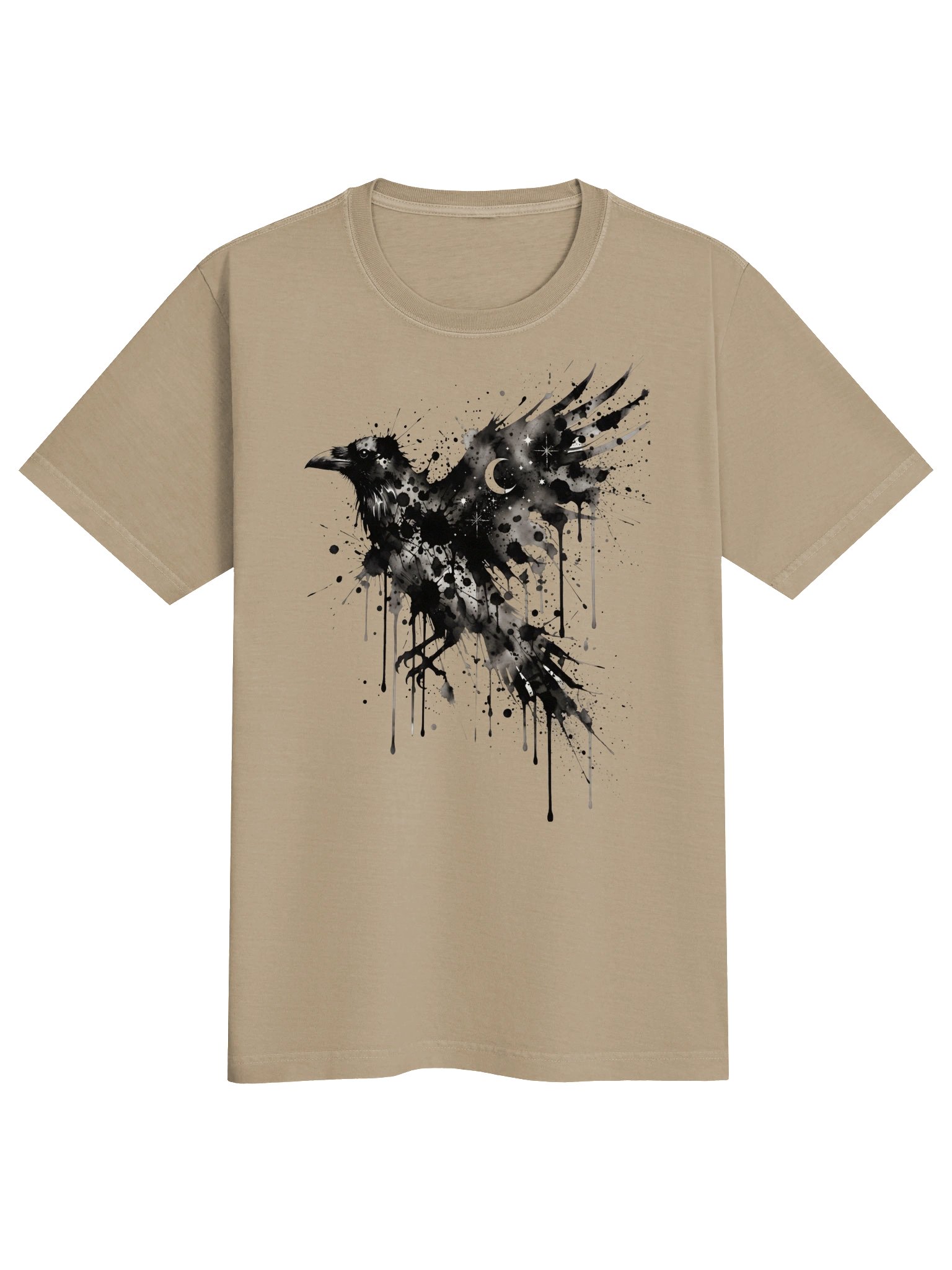 Moonlit Raven Splash Tee product image (25)