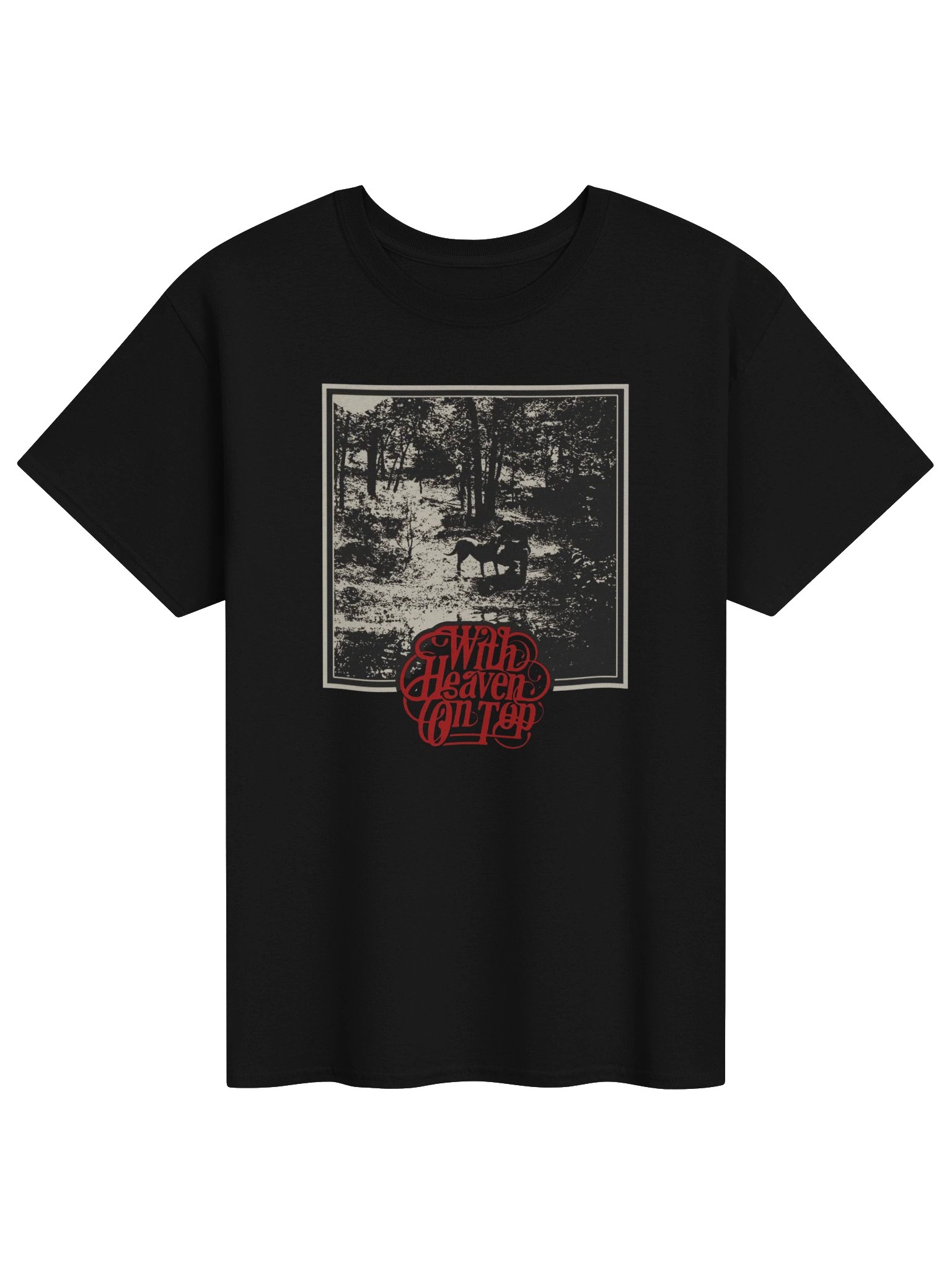 With Heaven On Top Album Zach Bryan Tshirt product image (1)