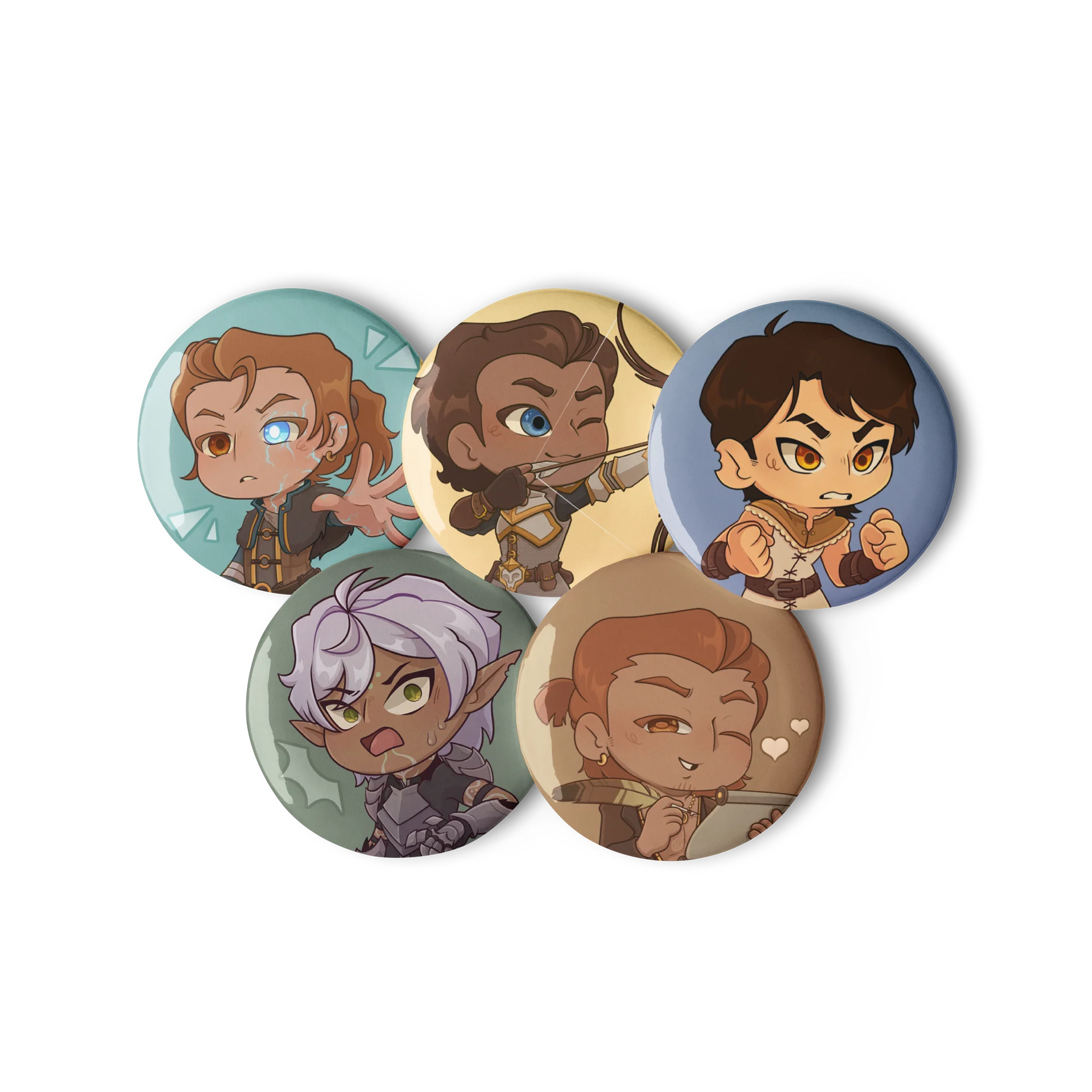 dragon age 2 button set 2 product image (2)