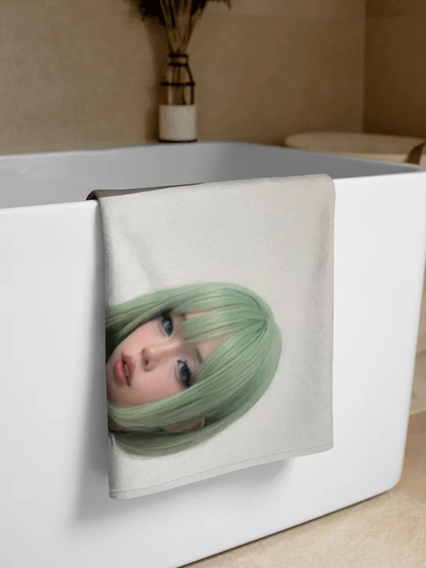 Cosplay Corner – Waifufaee as Mavis from Hotel Transylvania Beach Towel product image (4)