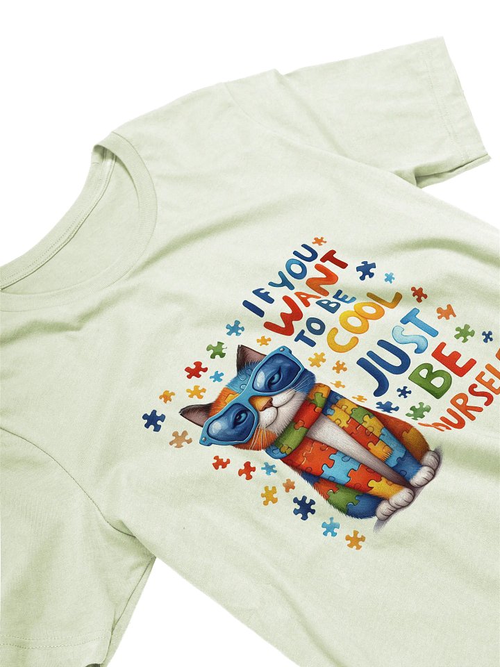 Puzzling Cool Cat T-Shirt product image (2)