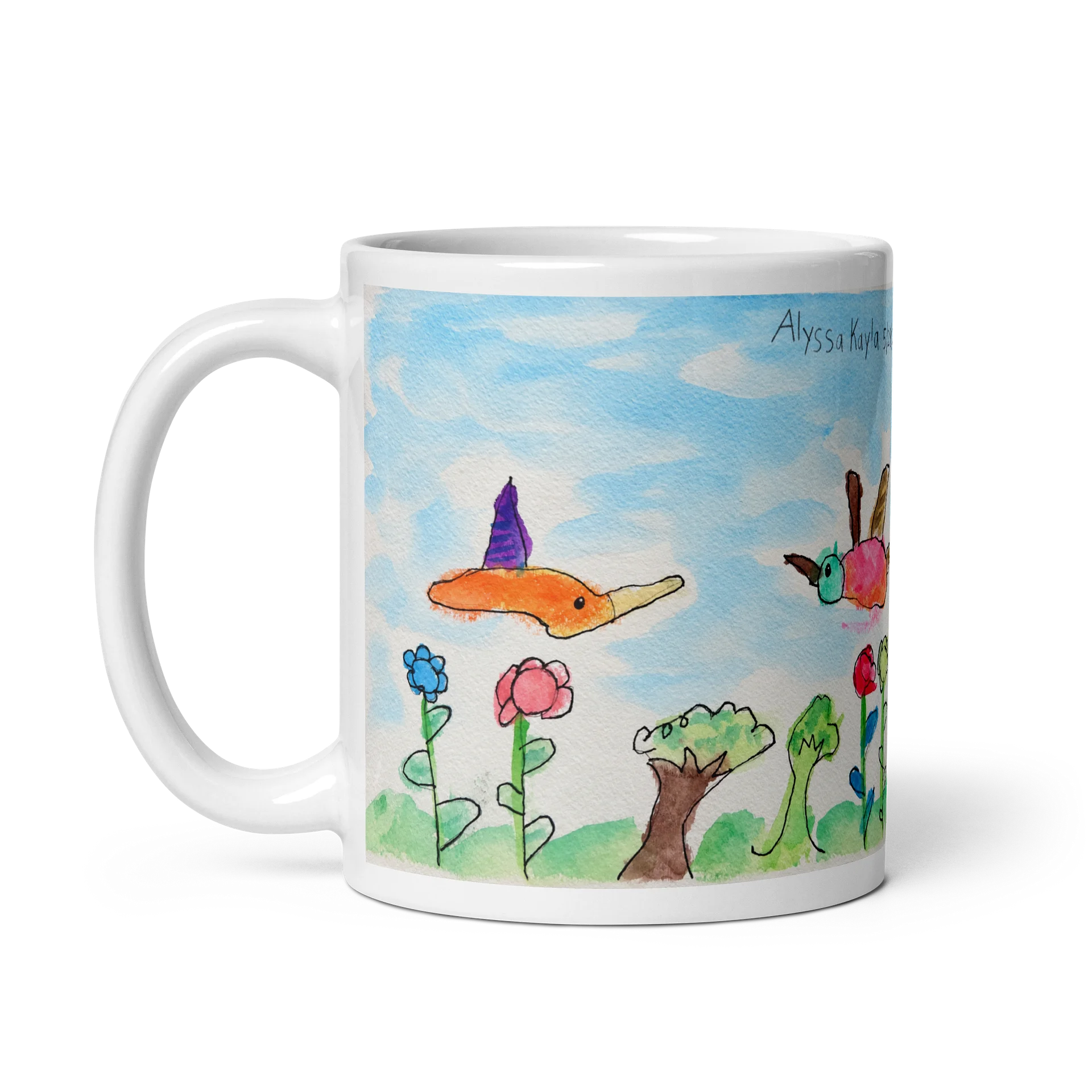 AK’s Birds in Flight Over Paradise Mug product image (2)
