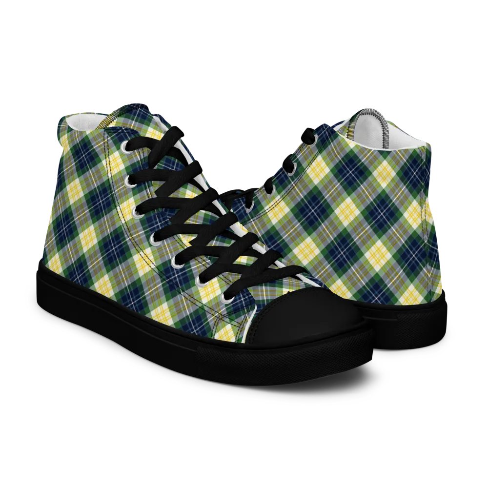 Fitzpatrick Tartan Men's High Top Shoes product image (7)