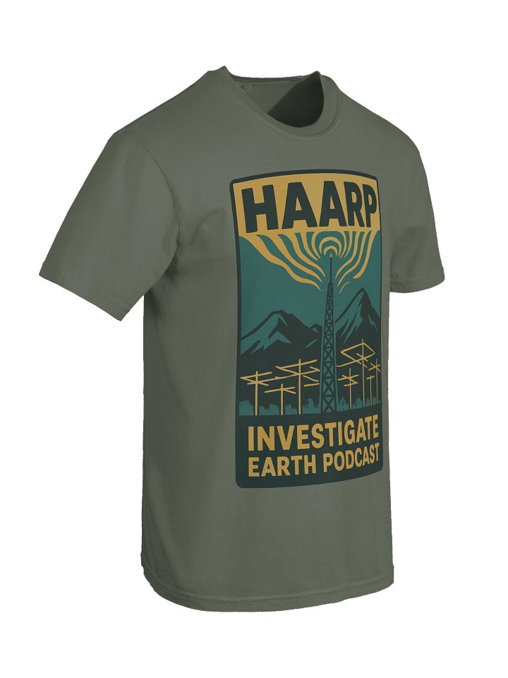 Premium HAARP Waves Investigate Earth Comfort Colors T-Shirt product image (42)