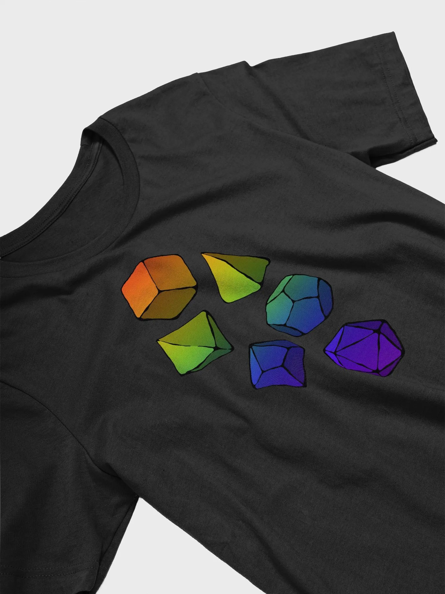 Rainbow Dice Supersoft T-Shirt product image (3)