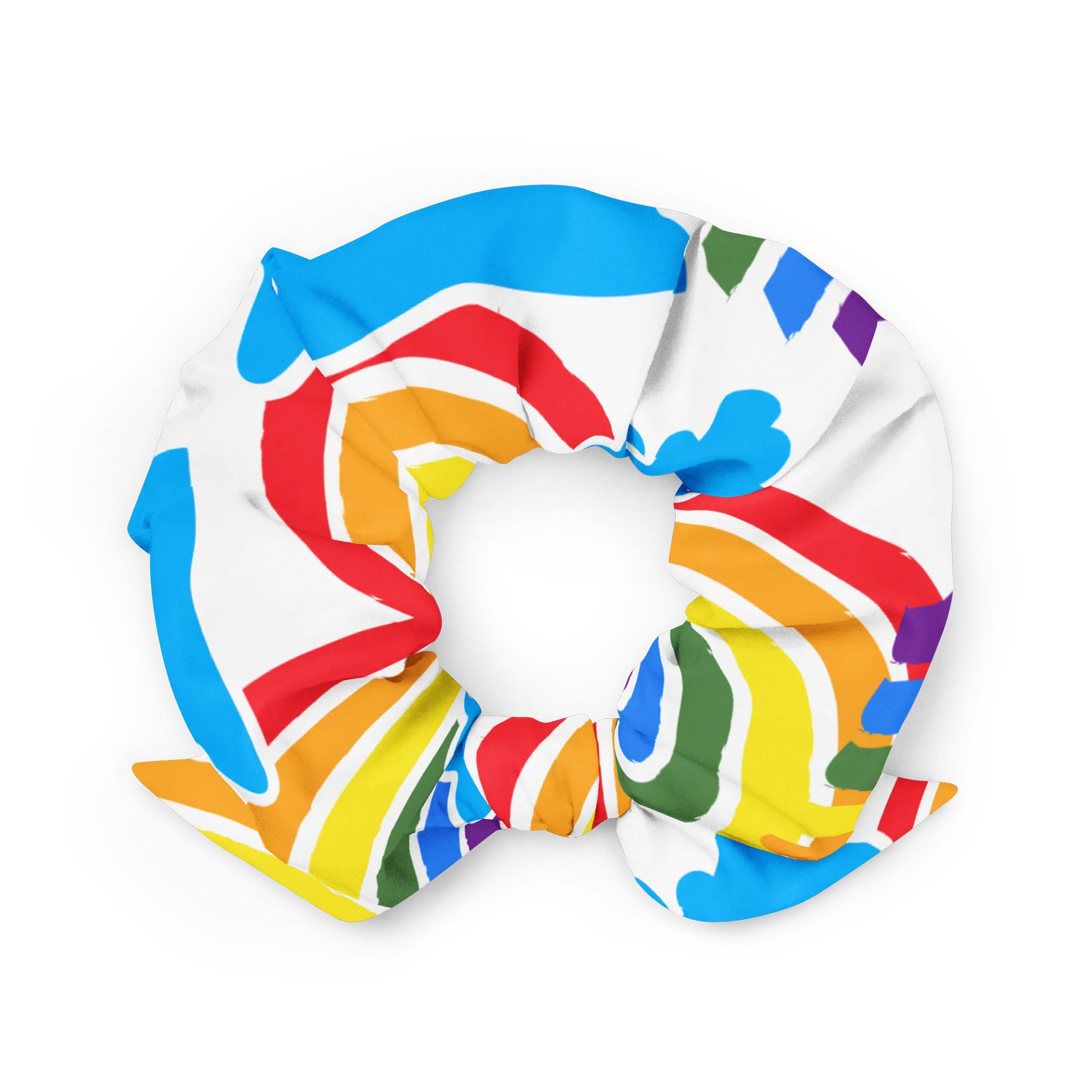 Rainbow Cloud Scrunchie product image (2)