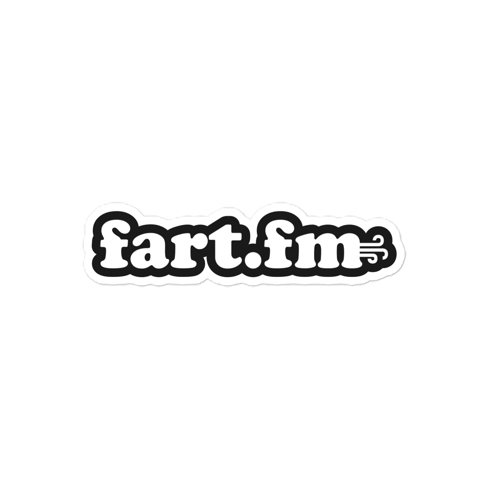Fart FM® Logo Sticker product image (1)