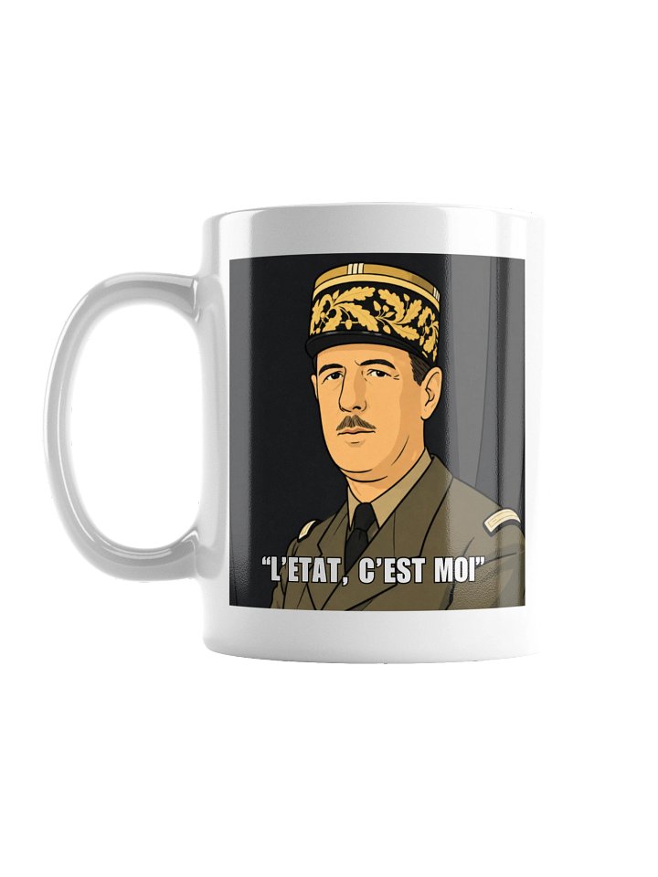 L'etat c'est moi - Charles De Gaulle (Mugg) product image (1)