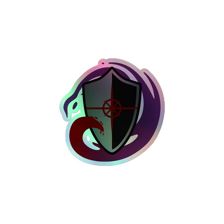 Holographic Stygian Logo Sticker product image (1)