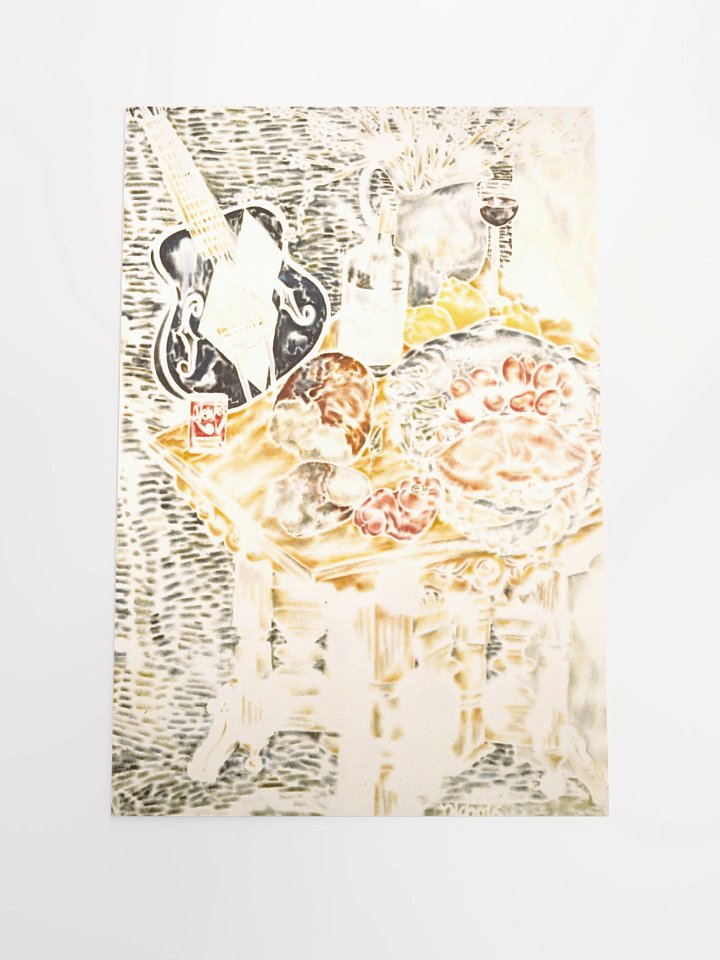Still Life with Salmon and Crab (1989) print product image (2)
