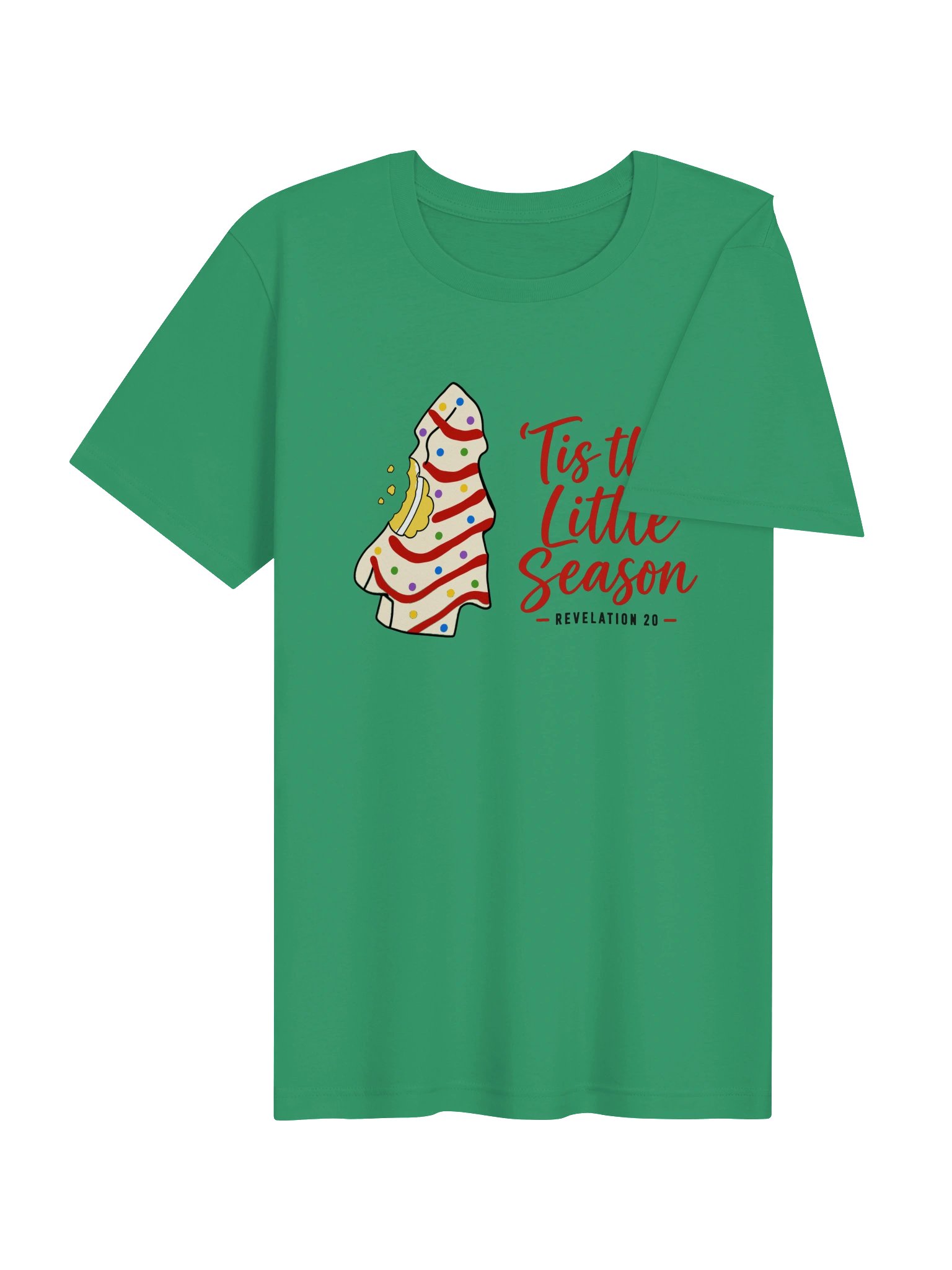 ’Tis the Little Season Snack Cake Christmas T-Shirt product image (24)
