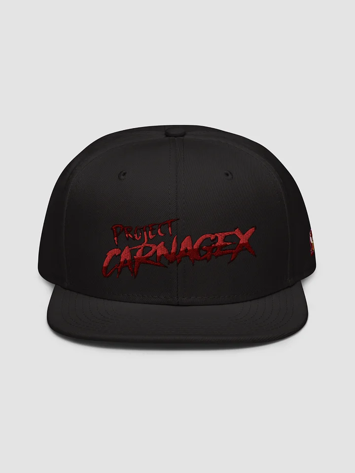 [projectcarnagex] Otto Wool Blend Snapback Cap Otto Cap 125-978 product image (1)
