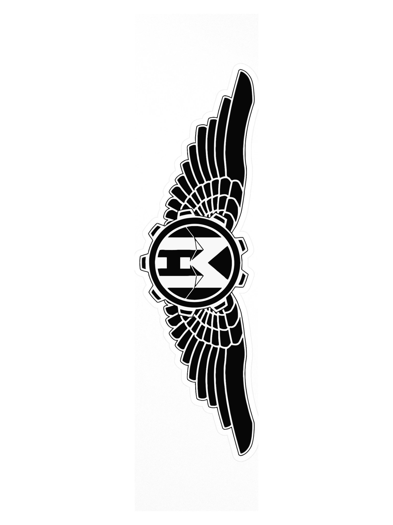 Mile High Gear Winged Emblem Sticker product image (3)