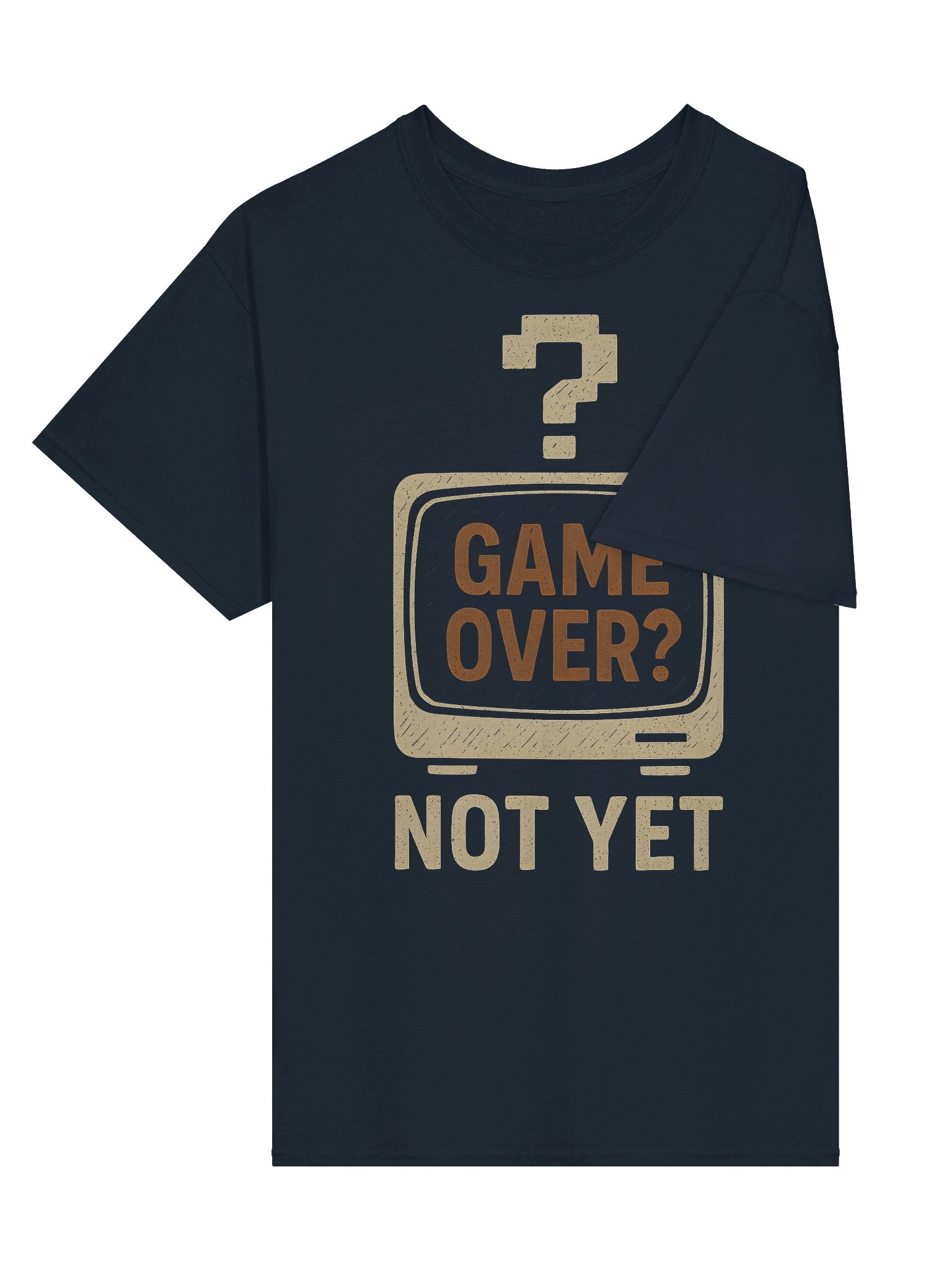Game Over? Not Yet — Retro Gamer Motivation Tee product image (3)