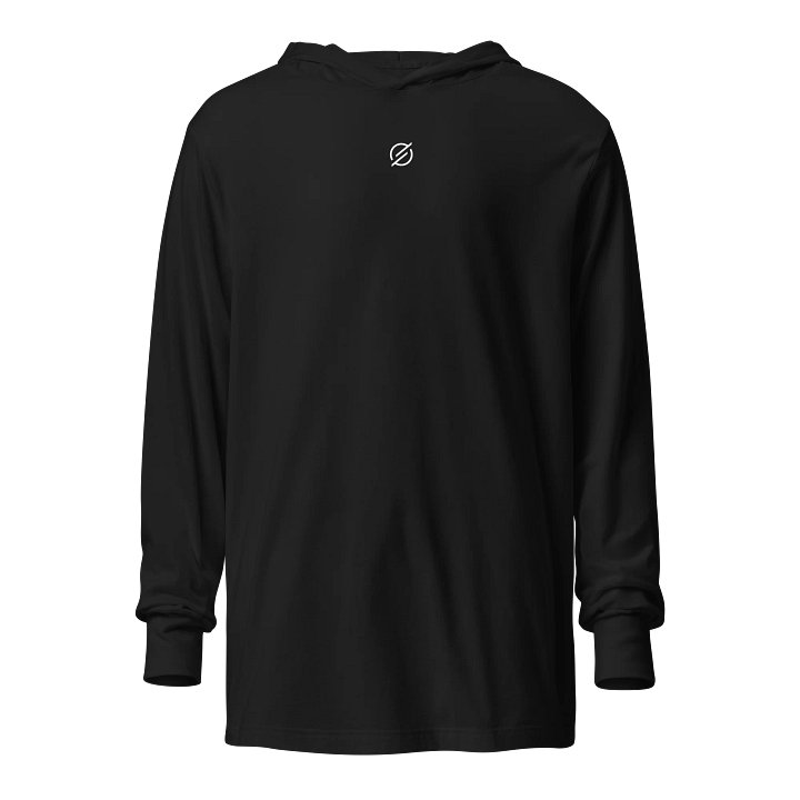 Performance Space Unisex Hooded Long Sleeve Tee product image (1)