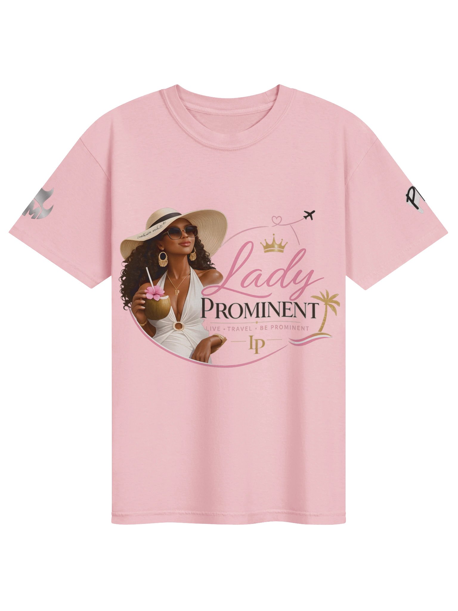 Lady Prominent Travel Logo Tee product image (4)