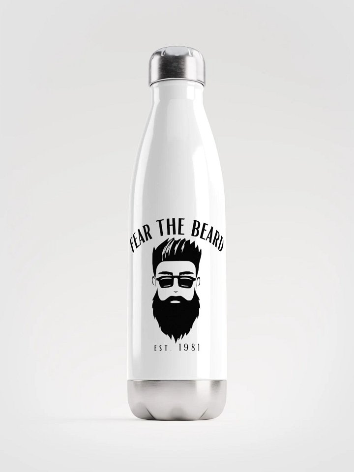 Fear The Beard 17oz Aluminum Water & Booze Bottle product image (1)