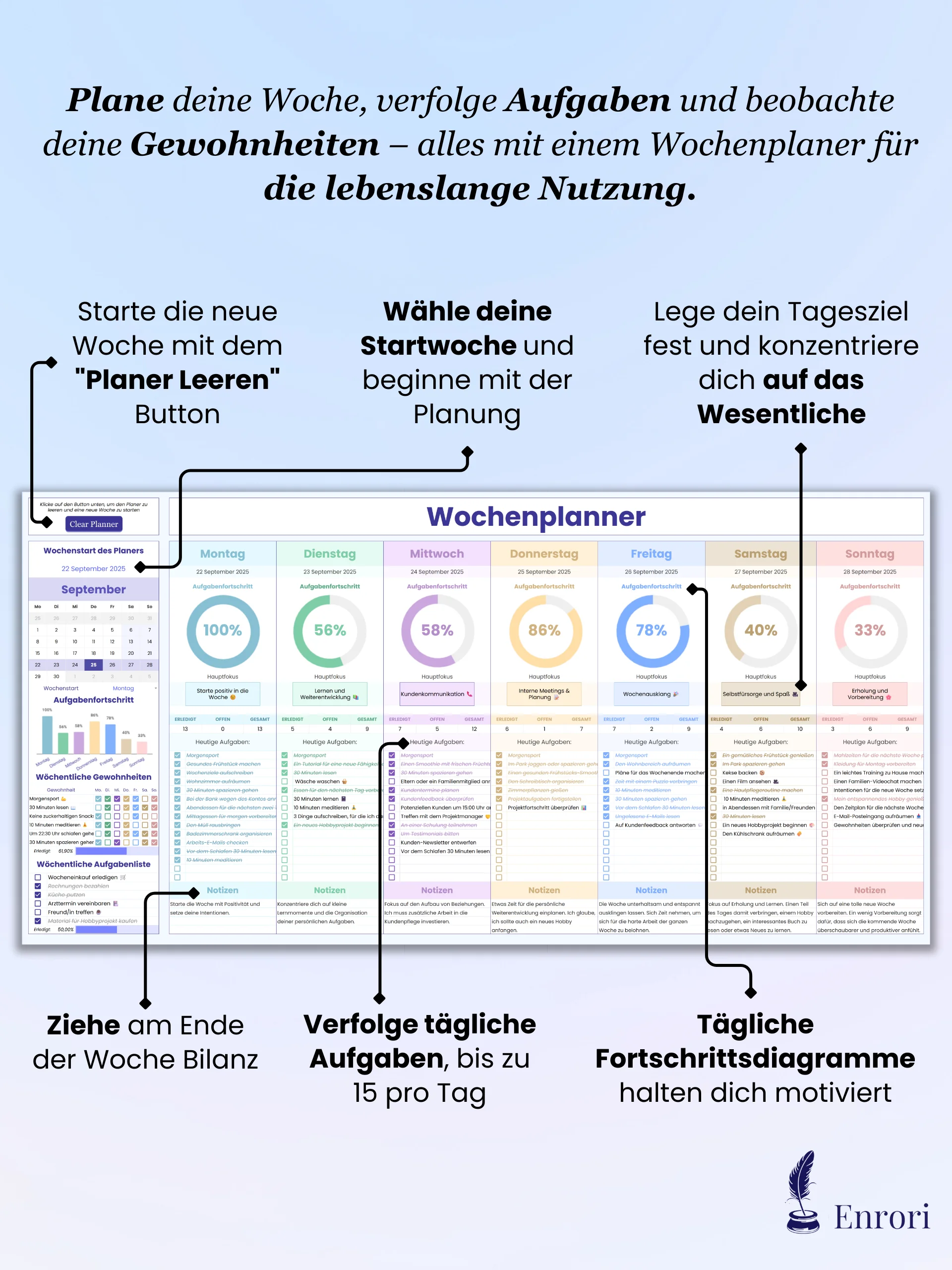 Tages- & Wochenplaner product image (3)