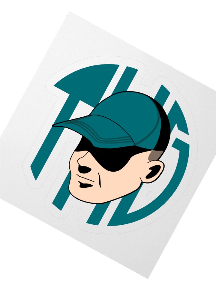 Teal THG Logo Sticker Set product image (5)