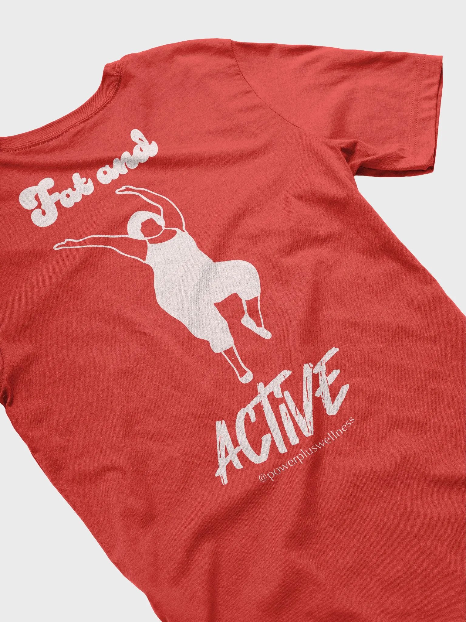 Fat and Active Ultra-Soft Unisex Tee product image (4)