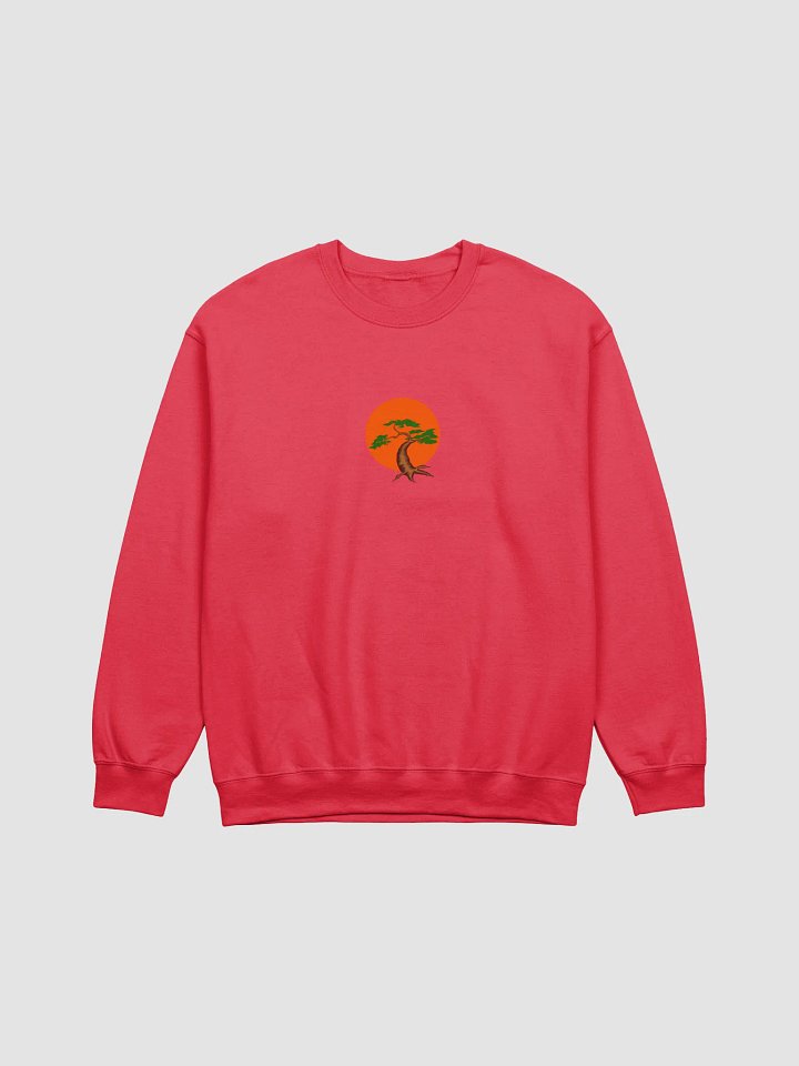 Bonsai Sunset Tree Artistic Crewneck product image (1)