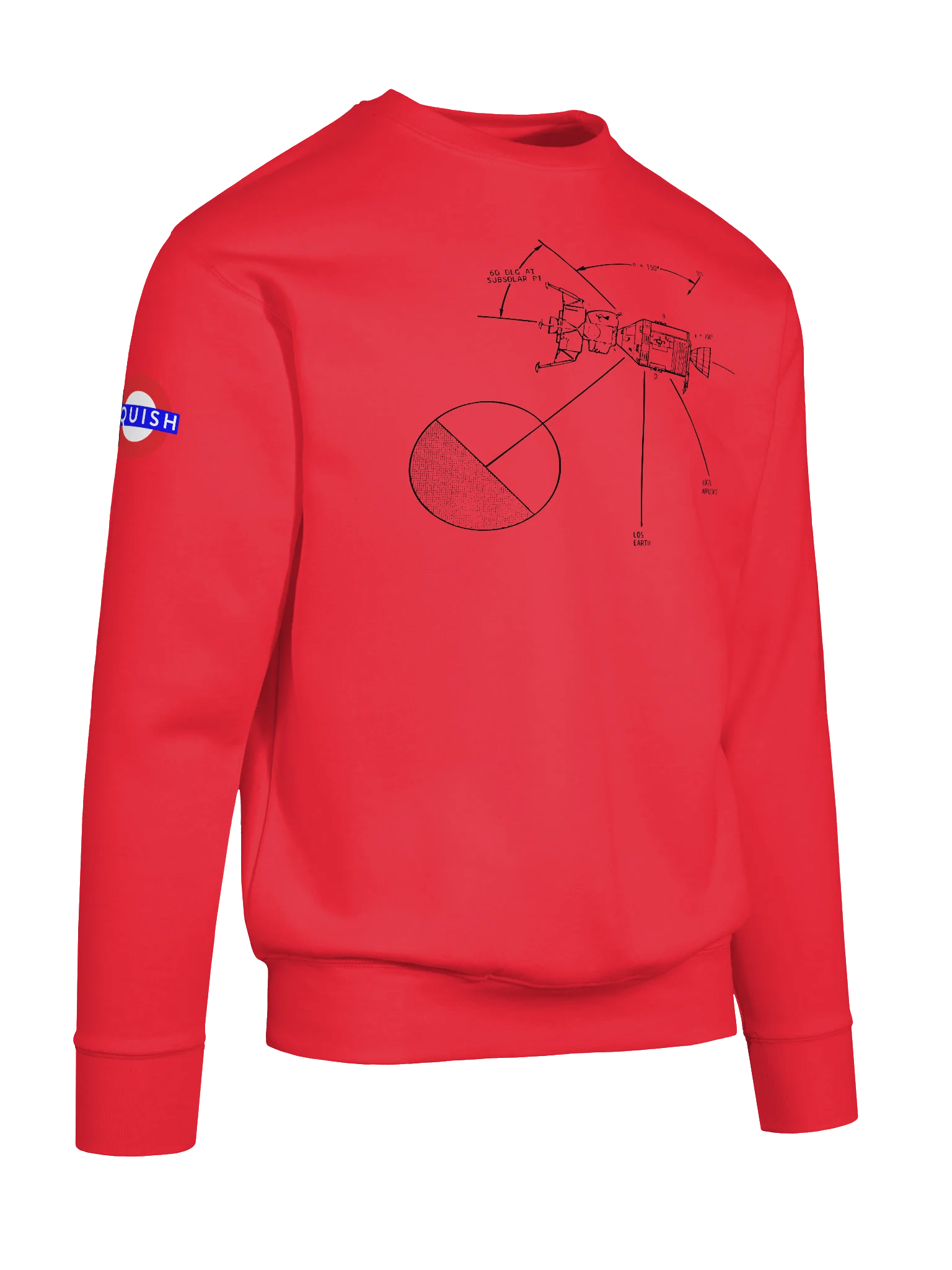 Apollo Lunar Crewneck - Phase II Black product image (3)