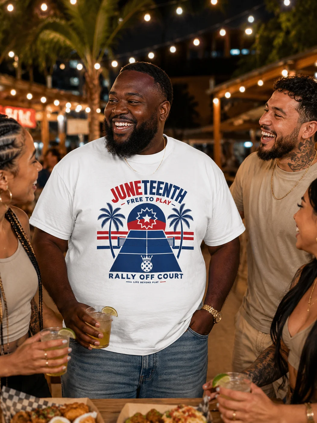 The Free to Play Tee — Loose Fit (FLAG) product image (3)