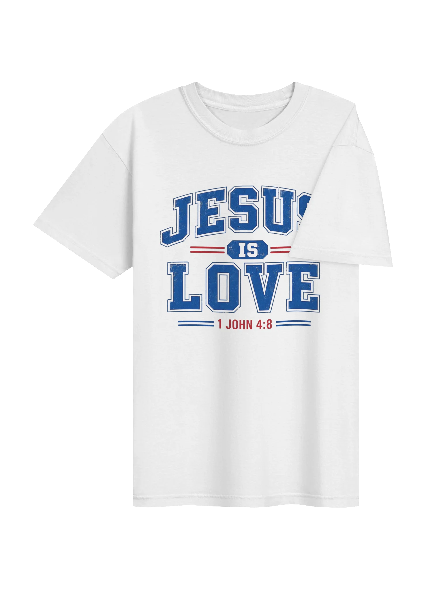 Jesus Is Love x Blue & Red. product image (4)