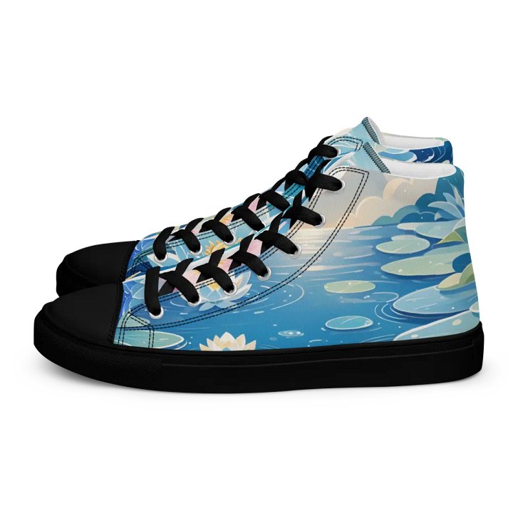 Moonlit Lotus High Tops product image (1)