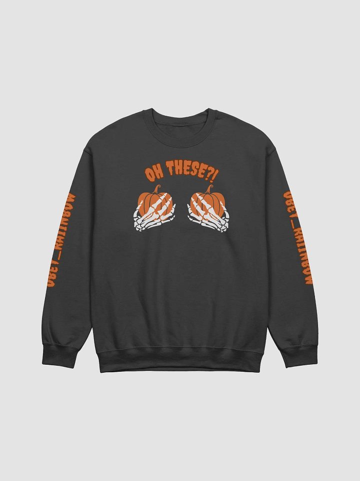 Oh These Pumpkins?! Gildan Classic Crewneck Sweatshirt product image (1)