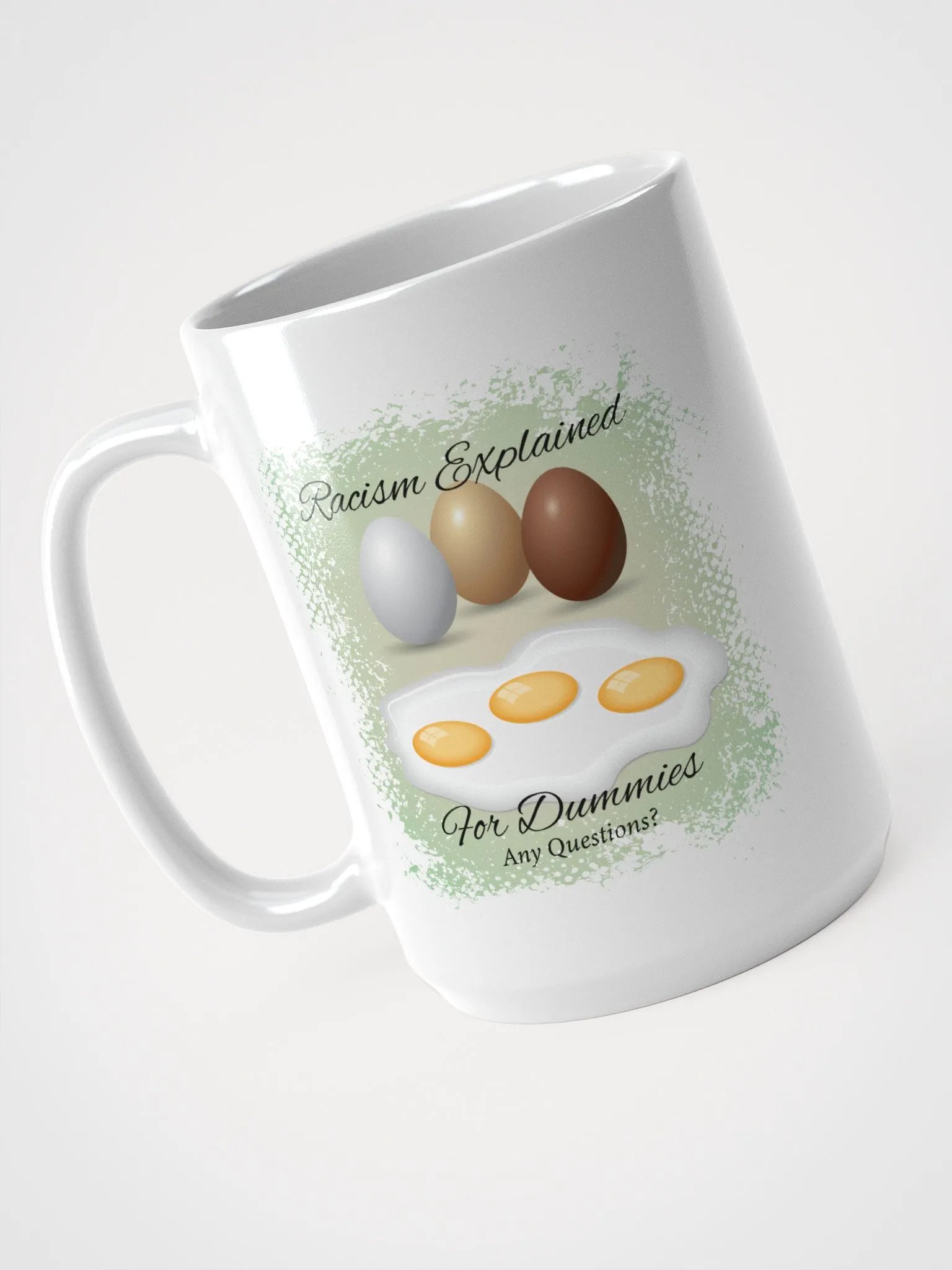 Eggcellent Racism Explained Mug product image (1)