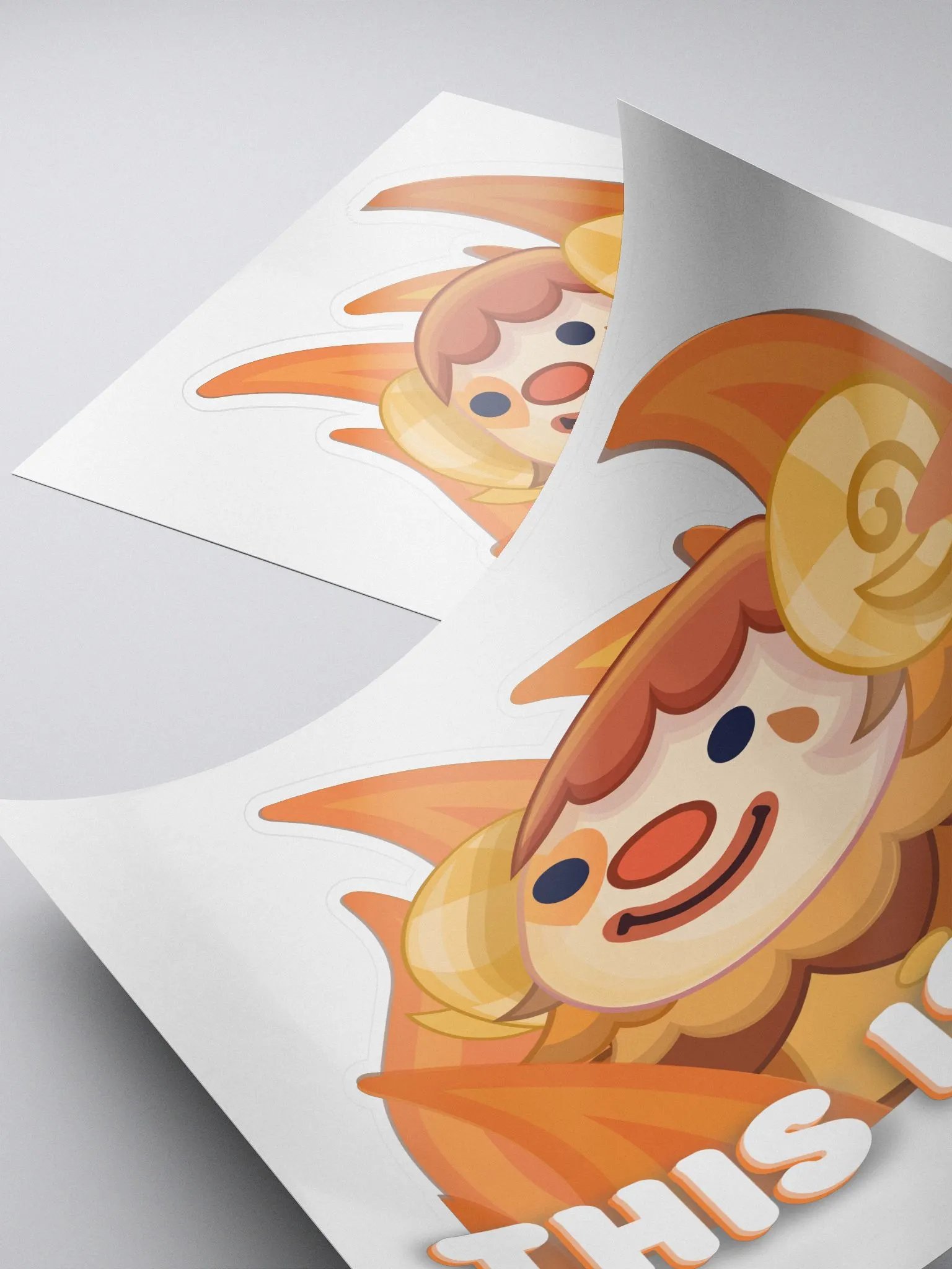 This is fine sticker product image (4)