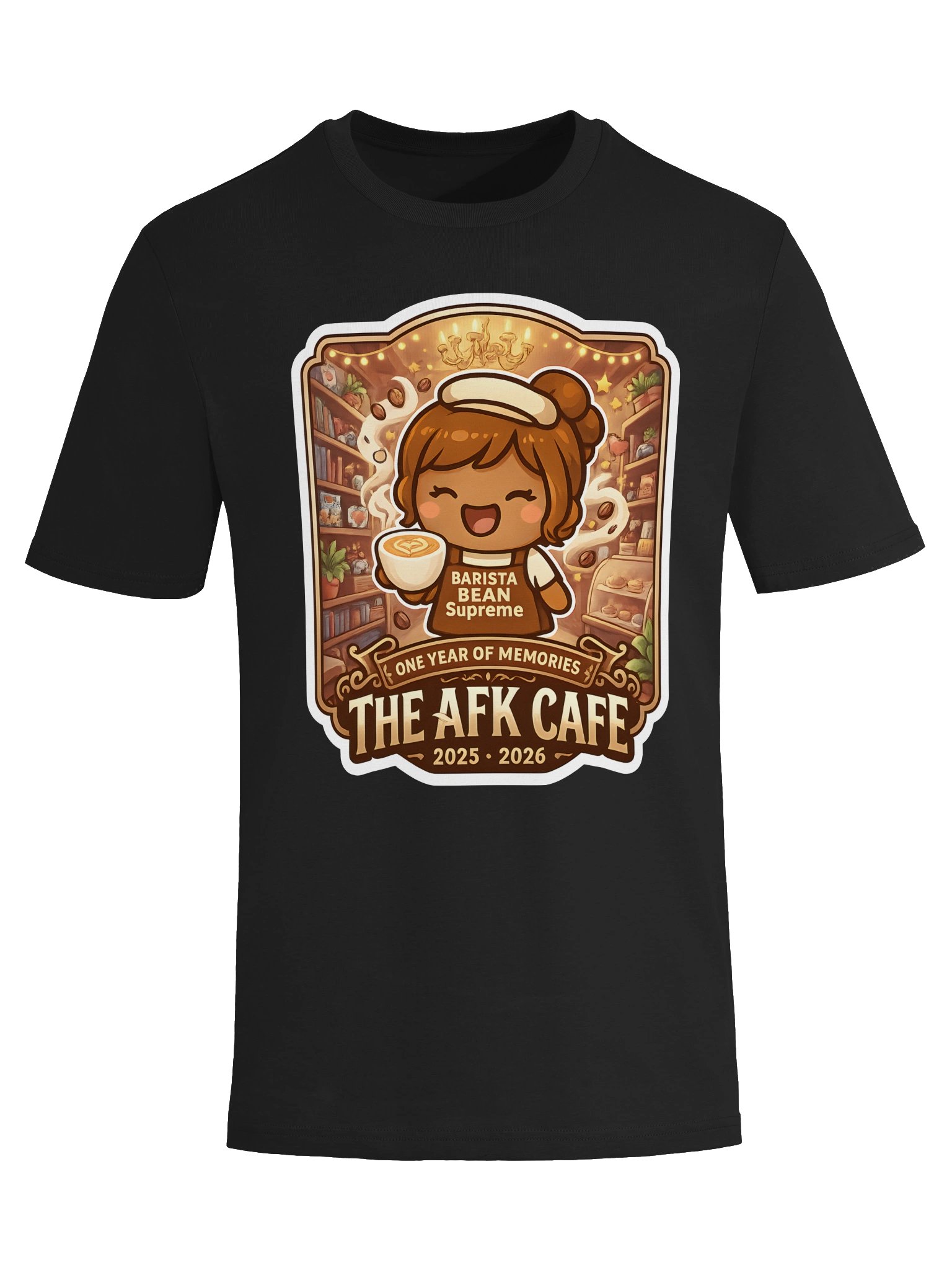 The AFK Cafe • One Year of Memories Premium Tee product image (5)