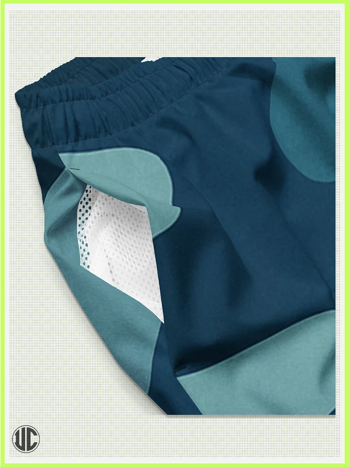 Zahra's Ocean Wave Camo - Men’s Swim Trunks product image (2)