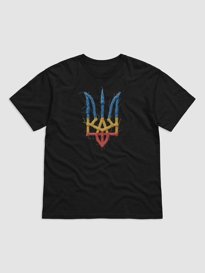 Vintage Support Ukraine Flag | Ukrainian Trident | Stand with Ukraine product image (9)