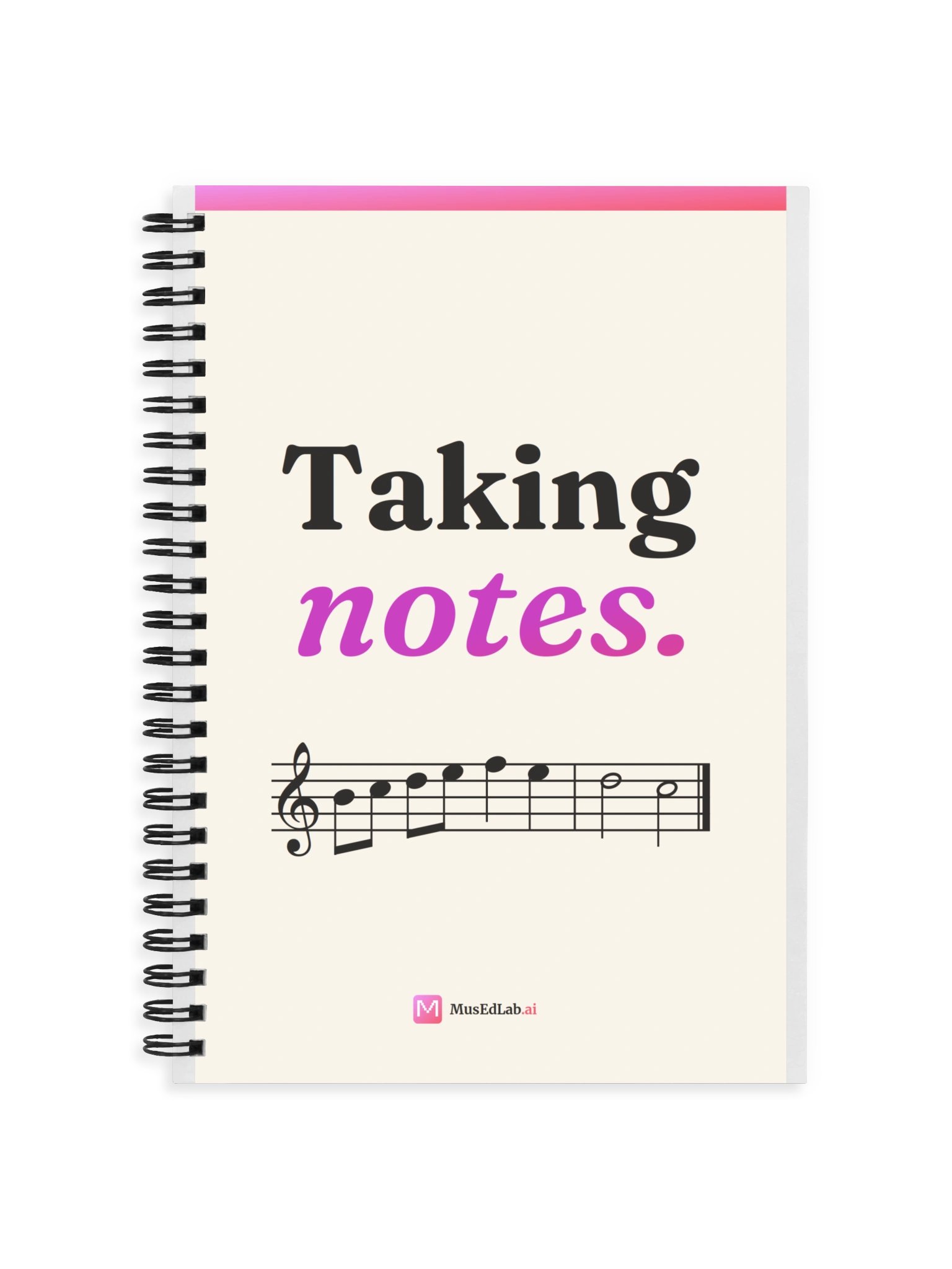Taking Notes Notebook - Spiral bound product image (1)