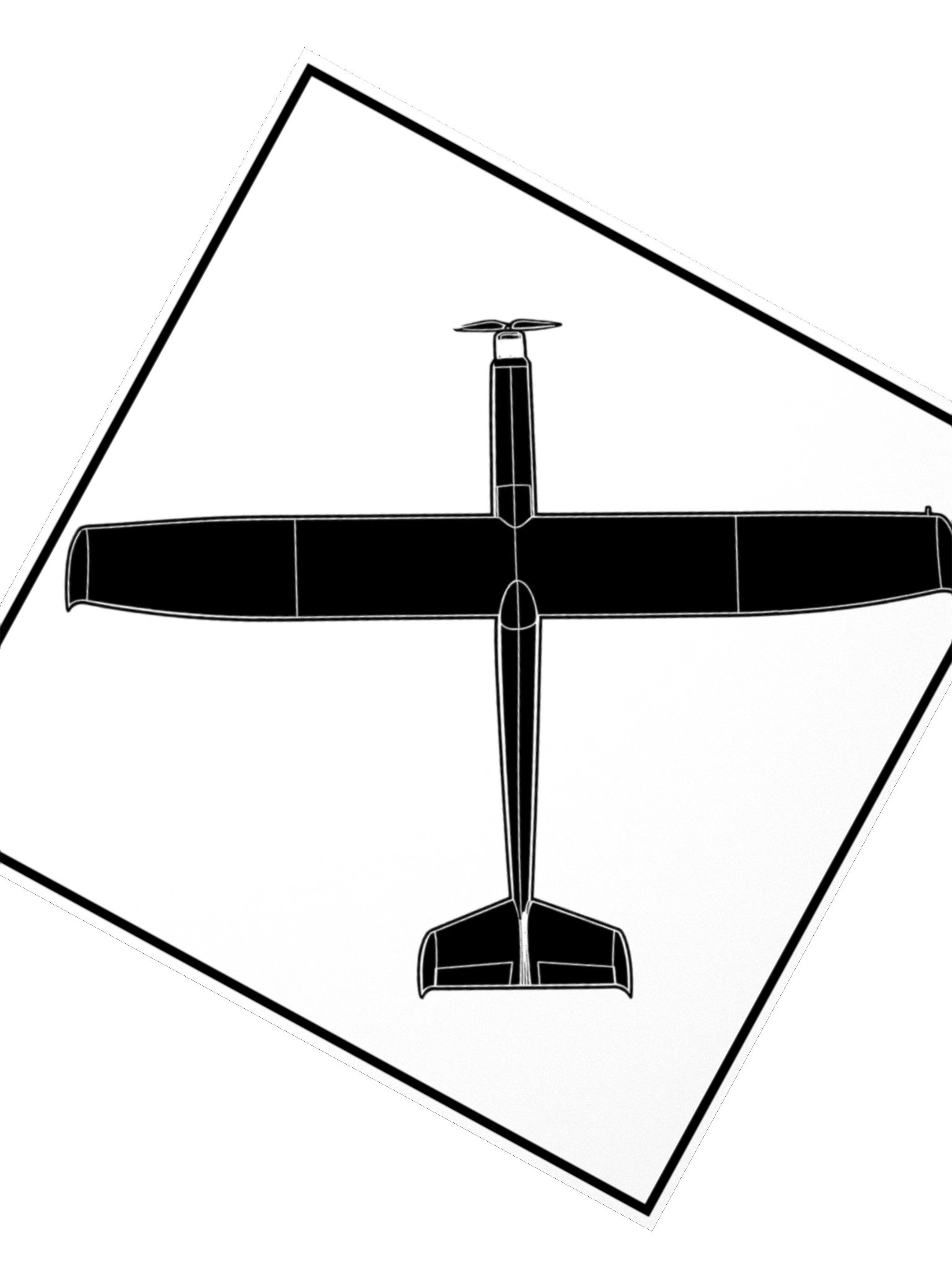 Plane View Sticker product image (2)