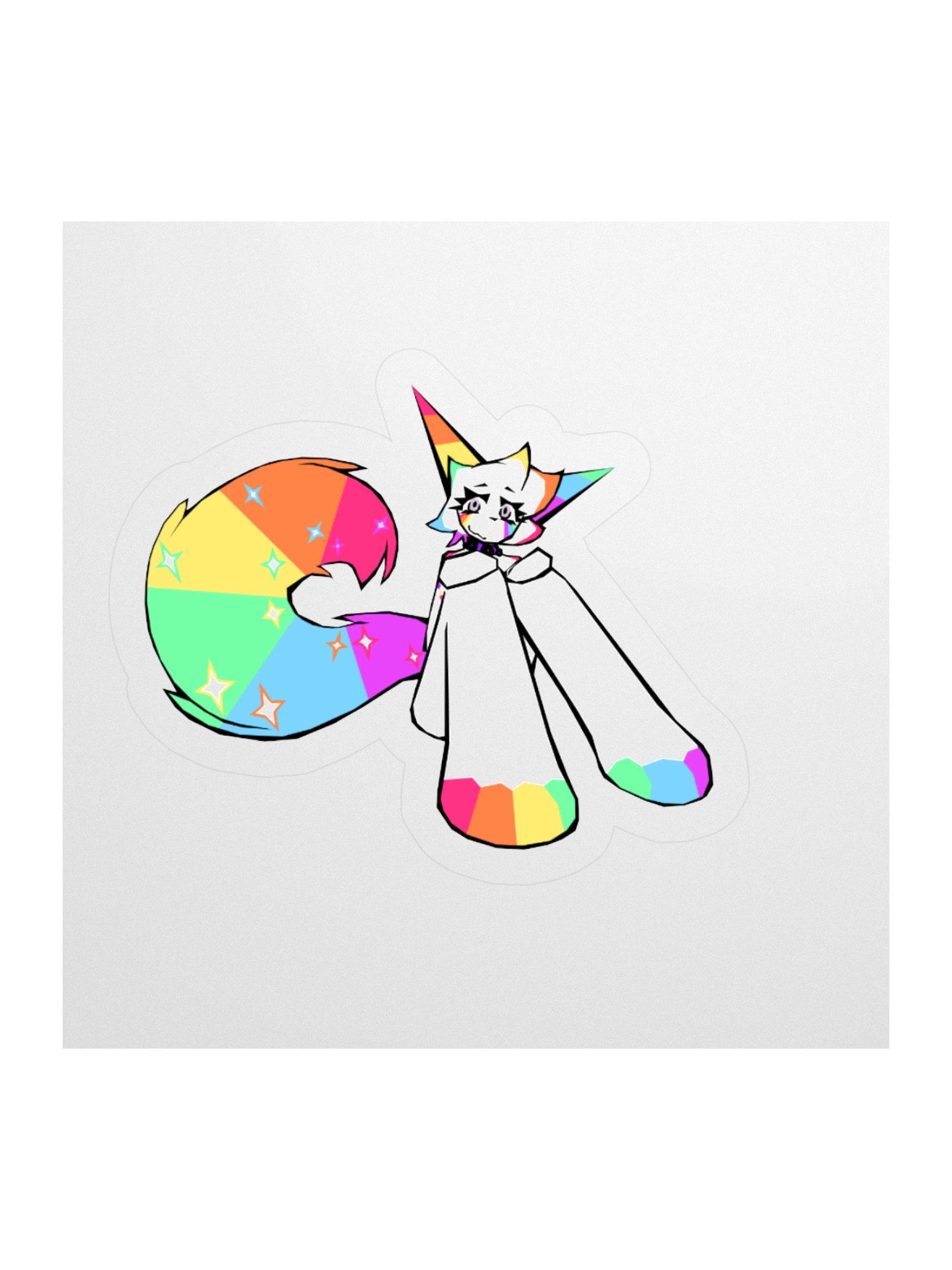 sparklewolf radio sticker product image (1)