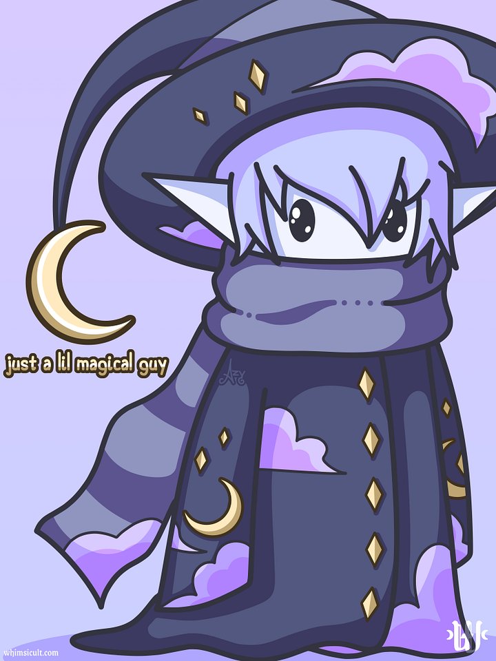 Night Wizard Print product image (2)