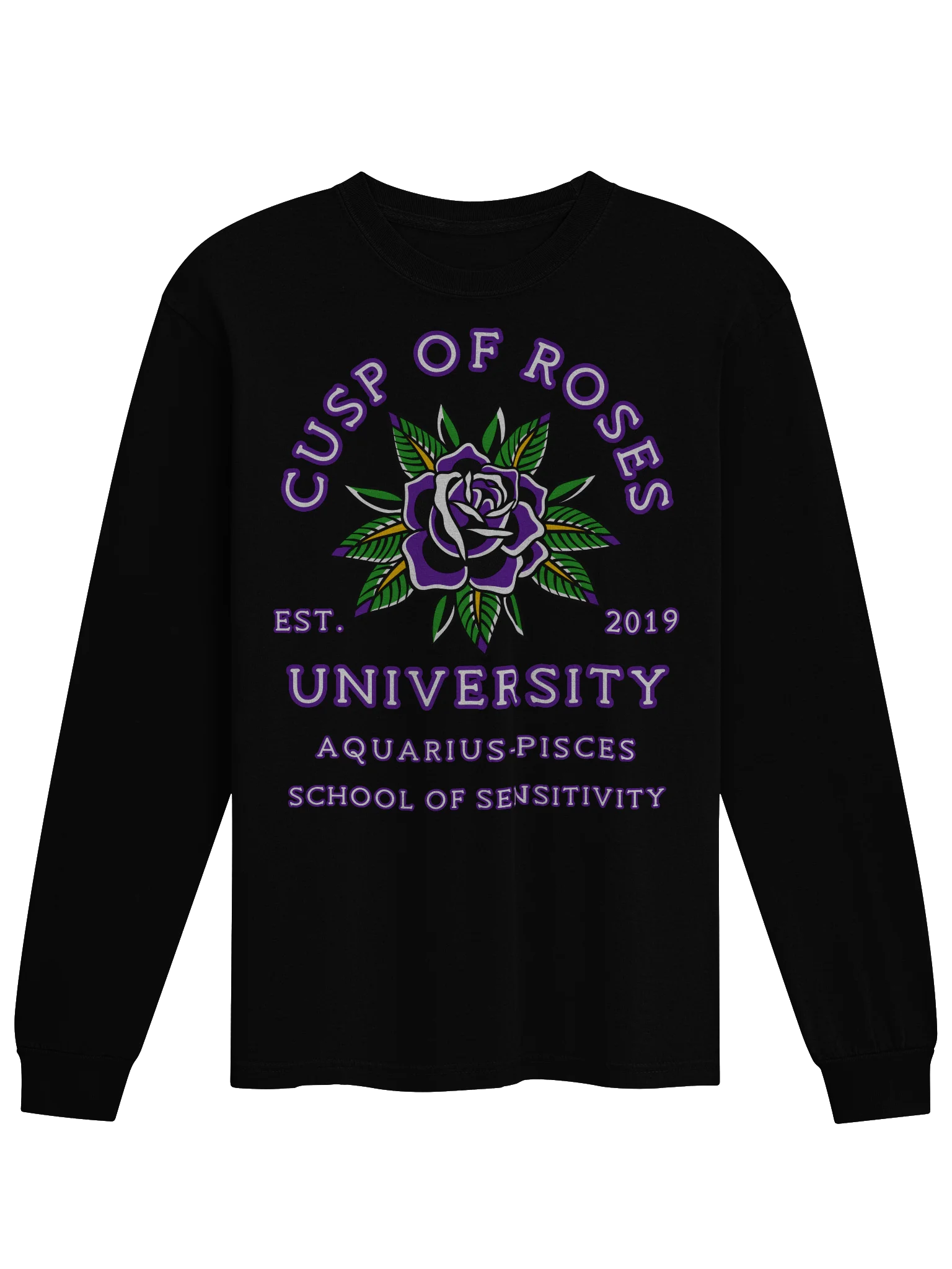 school of sensitivity long tee product image (1)