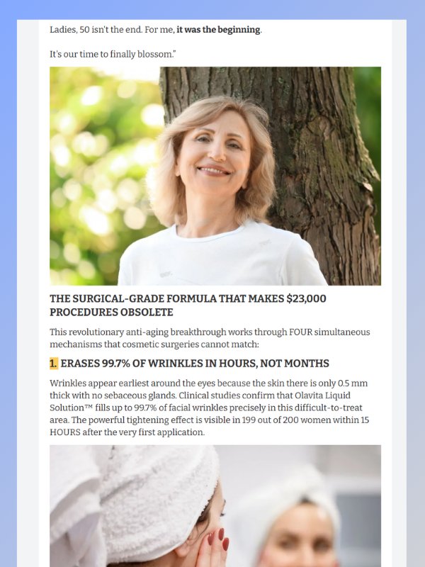 High-Converting Skincare Sales Page Template (Beauty Funnel Design) product image (3)