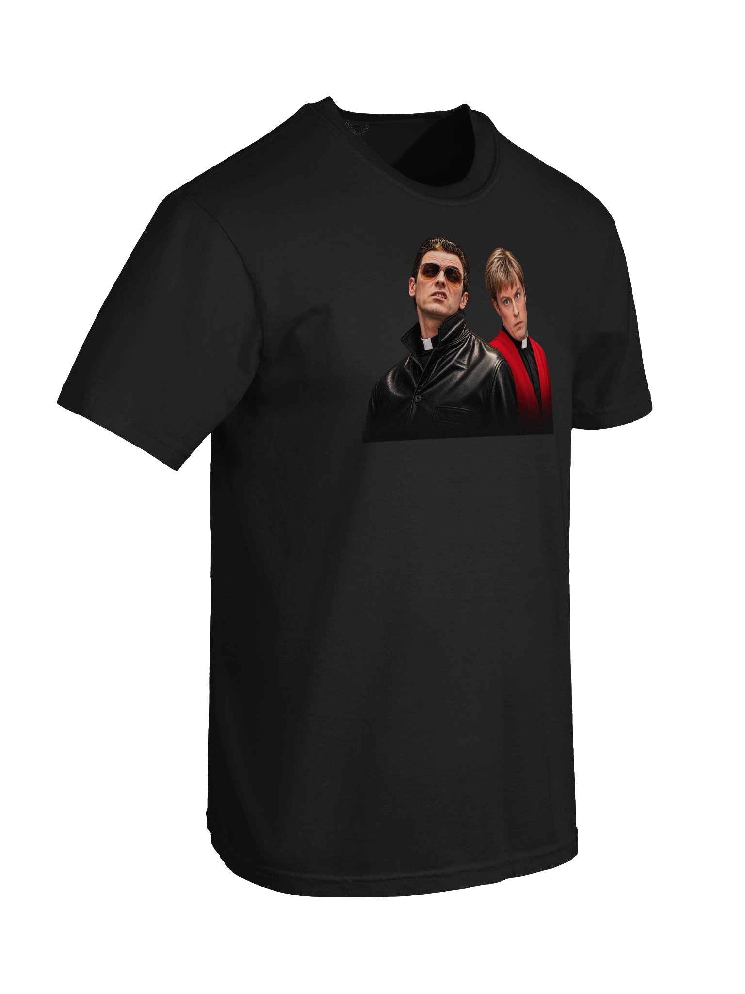 Two Priests Heavyweight T-Shirt | Slane ’27 Irish Comedy Inspired Tee product image (10)