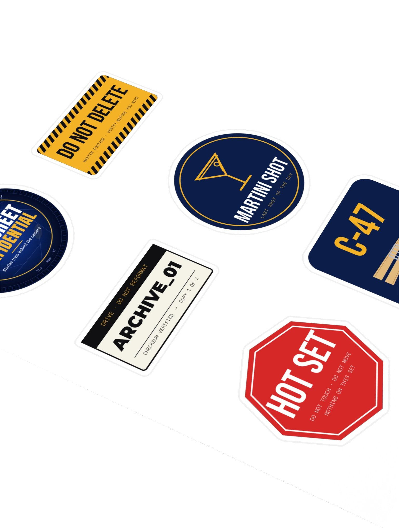 Road Case Sticker Sheet product image (2)