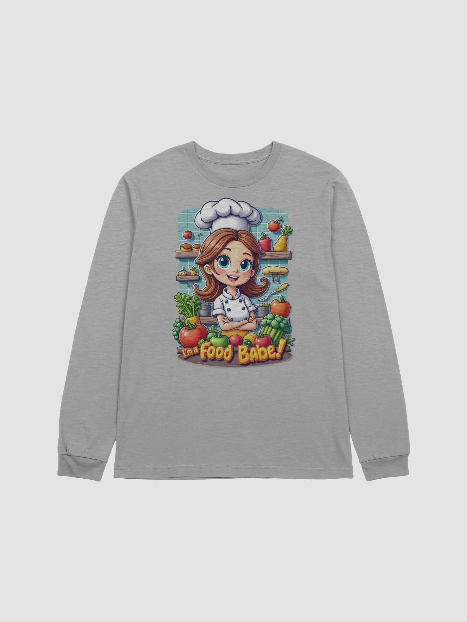 Food Babe Chef Long Sleeve Tee product image (2)