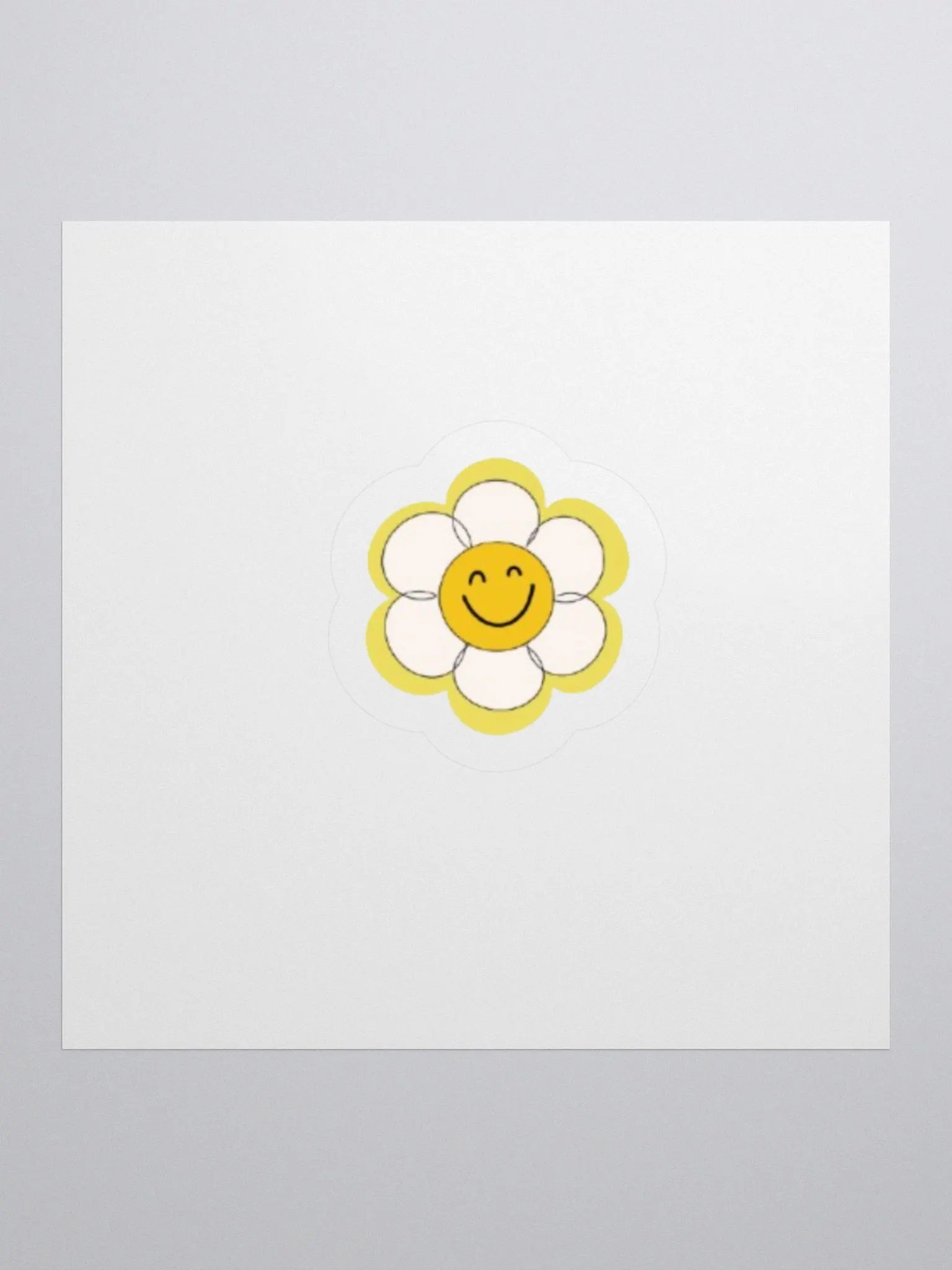 Yellow Flower Sticker product image (1)
