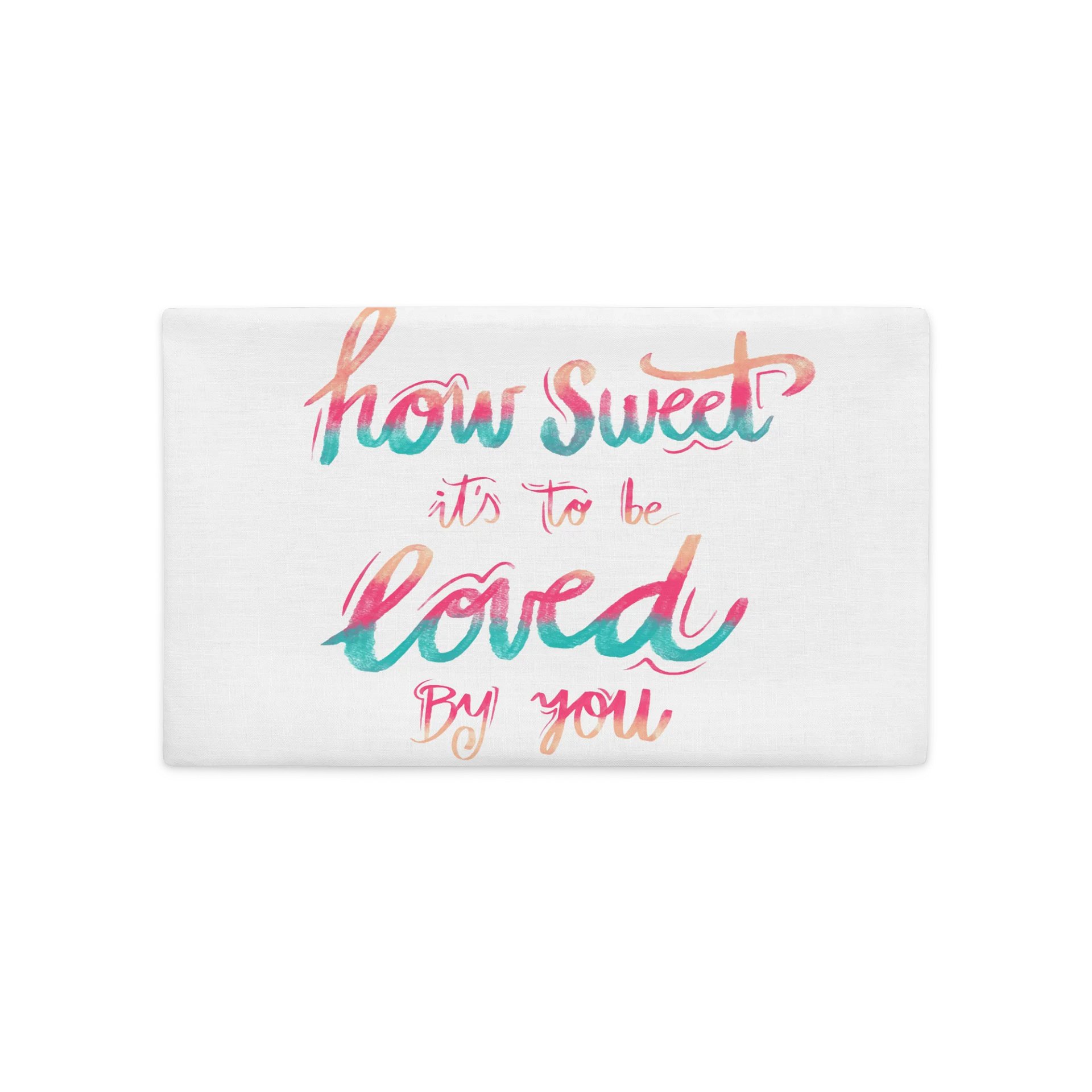Sweet Love All-Over Pillow Case product image (5)