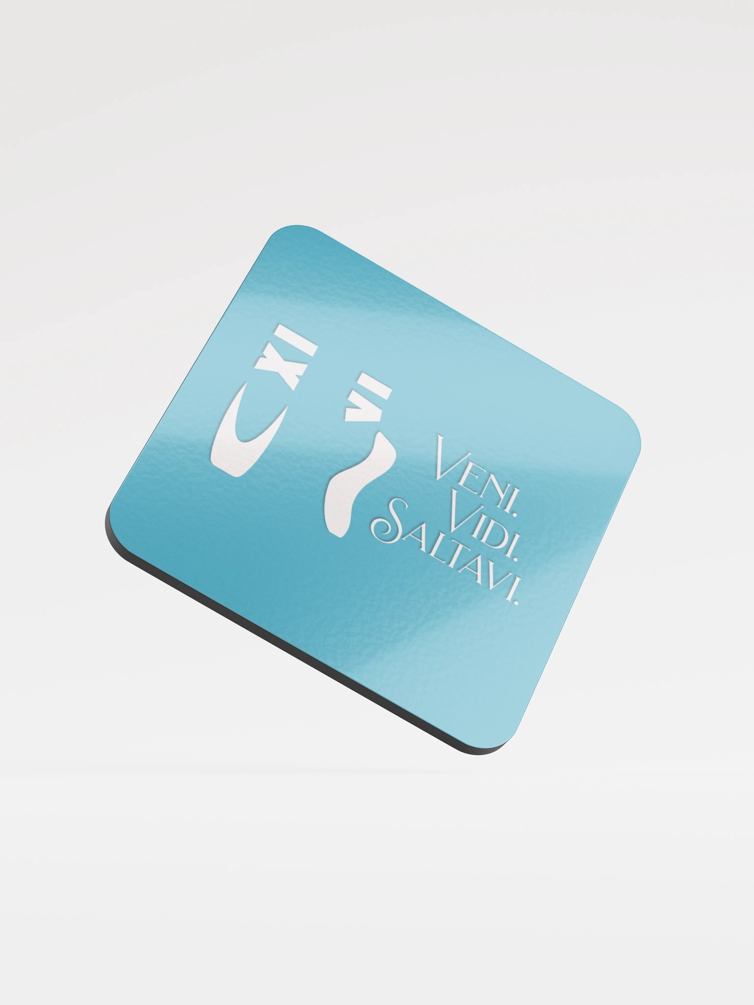 Veni. Vidi. Saltavi. • Beverage Coaster product image (1)