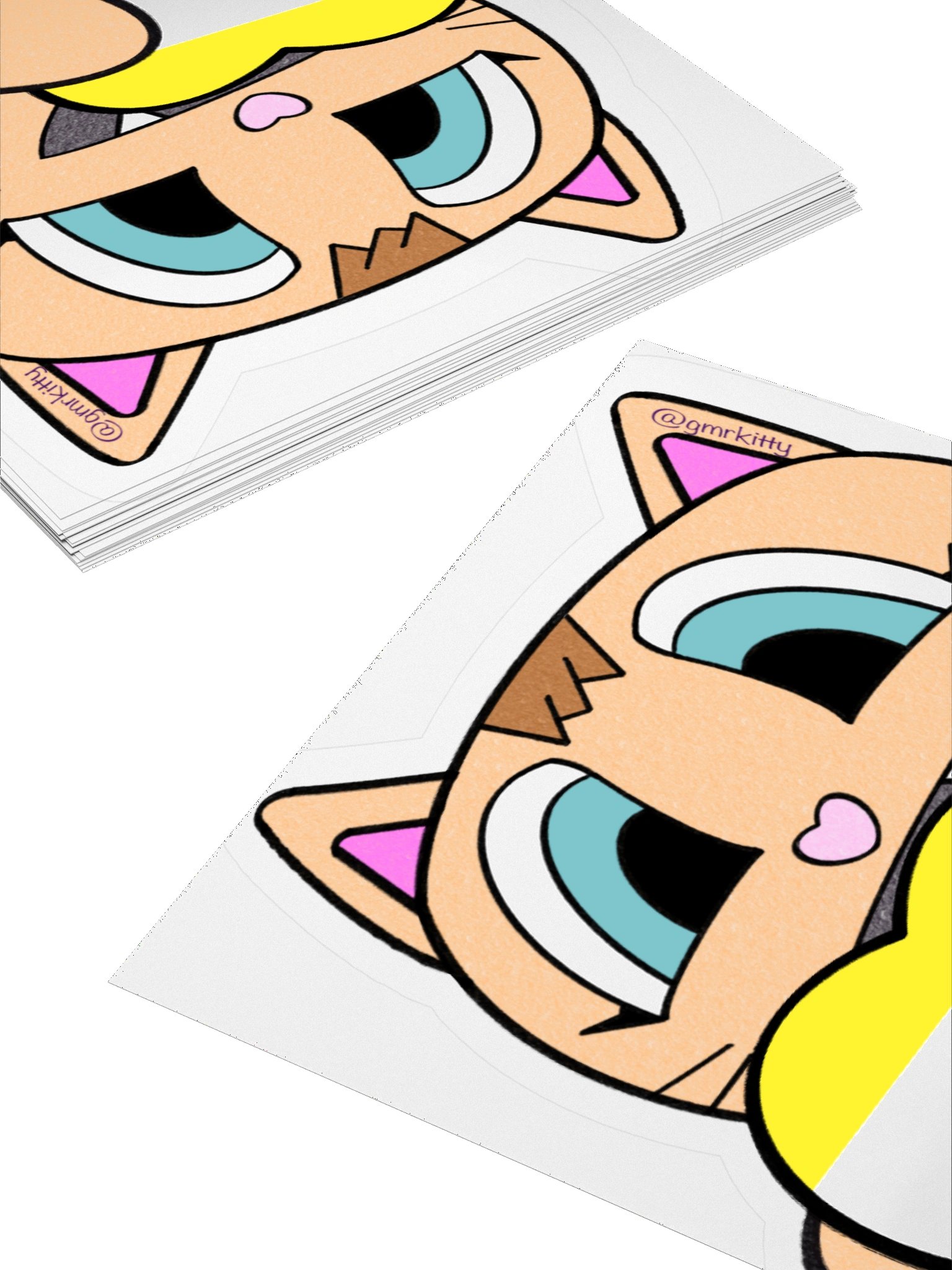 Enby Pride Kitty Sticker product image (10)