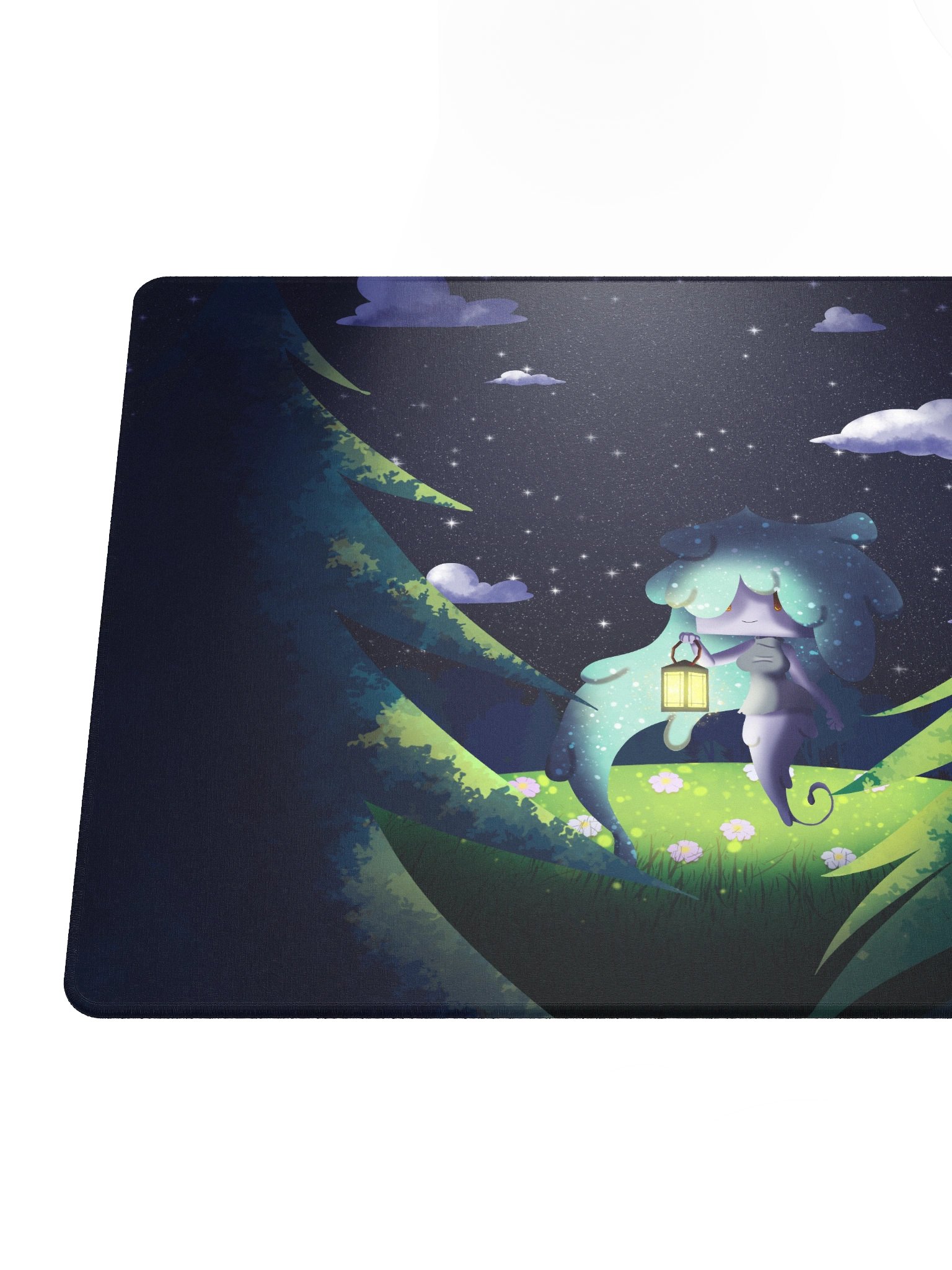 Cute Chibi Ghost Gaming Mouse Pad product image (6)