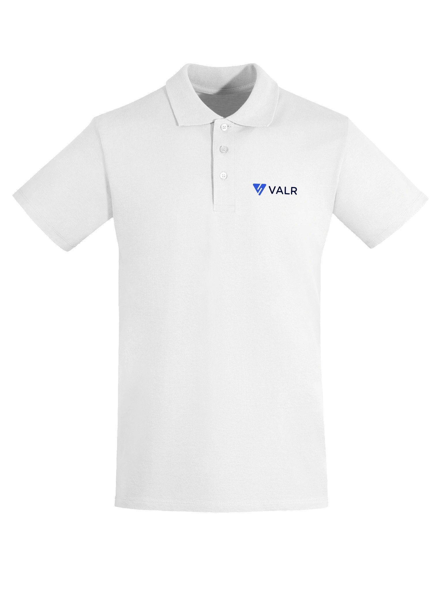 White VALR Polo Shirt product image (5)